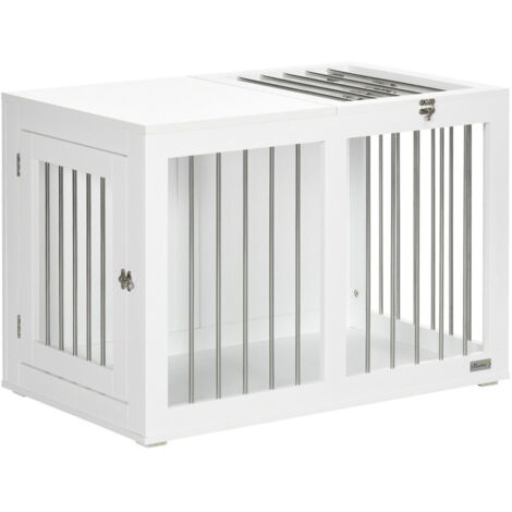 Cage pour chien, niche pour chien, cage pour animaux de compagnie pour chiens de taille moyenne, cage pour chien avec portes, ni