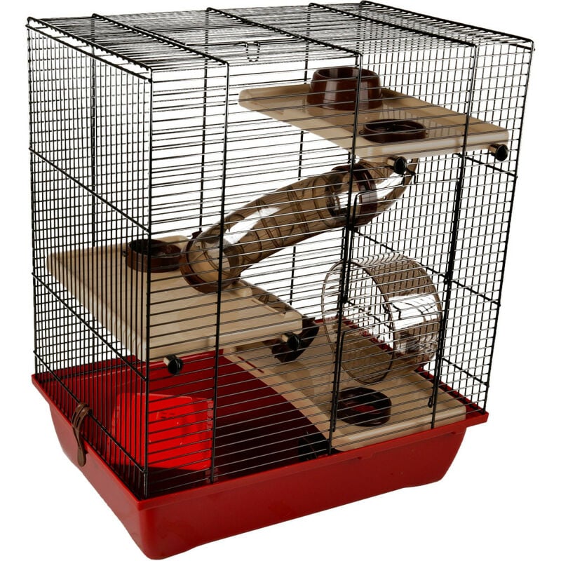 Flamingo - Cage enzo 41.5 x 28.5 x 48.5 cm Model 3 pour hamster