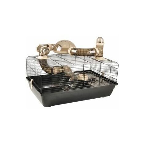 Cage pour hamster figo 58x38x40cm