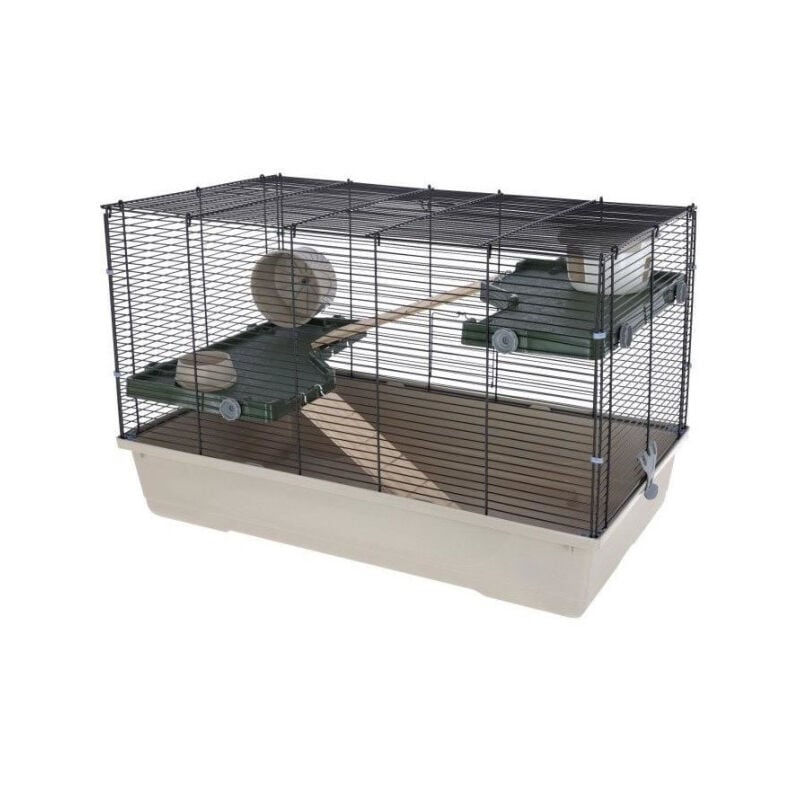 Kerbl - Cage 3 étages pour petits rongeurs 804553 cm - flat nature