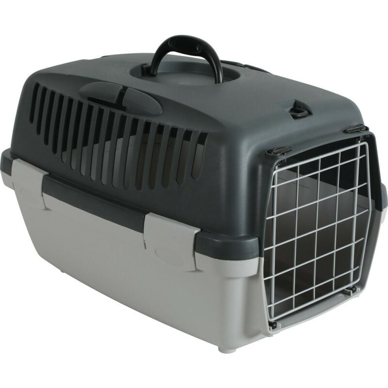 cage gulliver 1, porte métal, taille 32 x 48 x 31 cm, transport pour chien max 6 kg - animallparadise