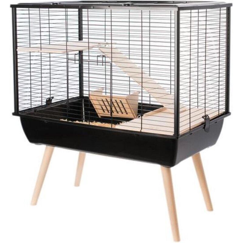 Zolux - Cage Neo muky pour grands rongeurs 58 cm noir