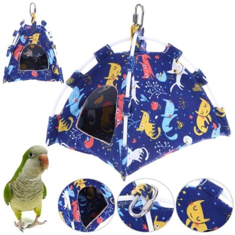 Cages à oiseaux, tentes pour perroquets, cages suspendues pour hamsters et écureuils