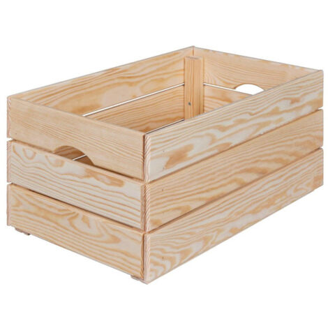 Cagette en Bois "Silver" 51cm Naturel