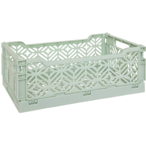 Cagette Pliante Empilable "Arry" 31cm Vert