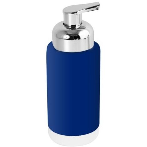 CAGLIARI Dispensador de jabón cerámico azul oscuro MSV