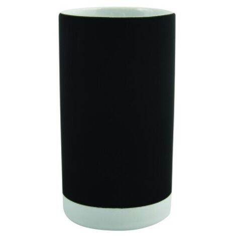 CAGLIARI Vaso Cerámica Negro MSV