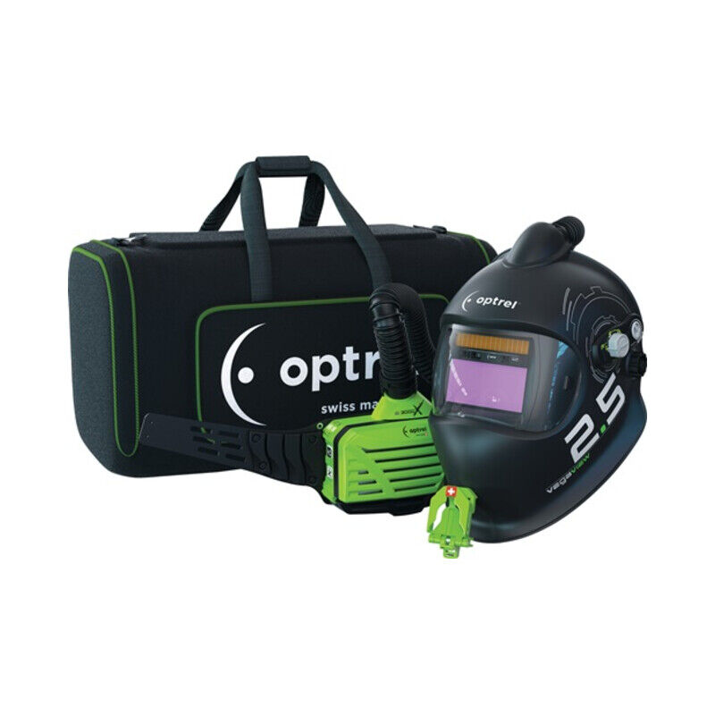 Optrel - Cagoule de protection pour soudeur Vegaview 2.5 avec protections respiratoires à ventil. ( 4000370227 )