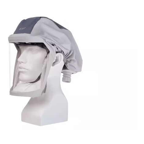 Cagoule de ventilation assistée X-plore® 8000 – Protection respiratoire légère – Taille L/XL – Polycarbonate – Compatible avec adduction d'air – Drager