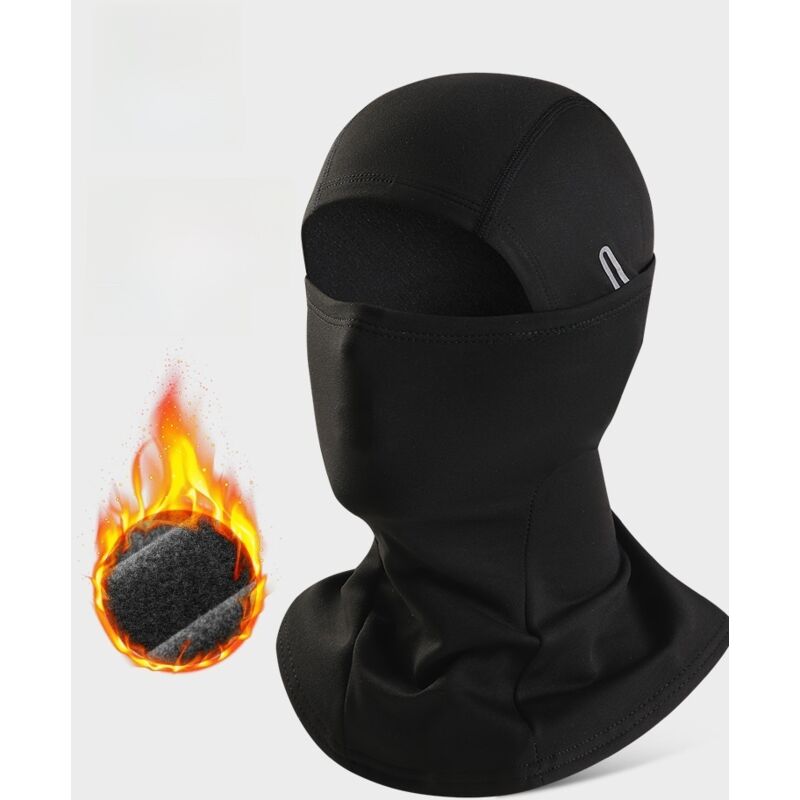 Cagoule moto polaire balaclava hiver tour de cou homme femme coupe vent respirant thermique pour velo ski running snowboard chaud sous casque avec