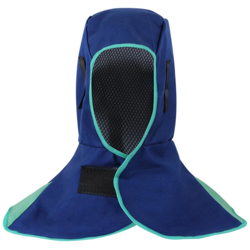 Cagoule Soudure Résistante à la Chaleur Sécurité, Capuchons de Soudage Ignifuges et Lavables, Capuche de Soudure, Chapeau de Protection pour Fer à