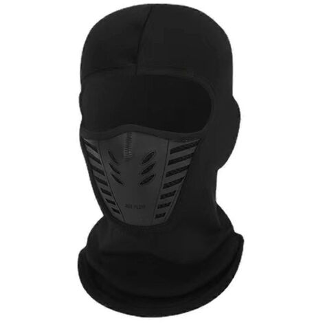 Cagoule tricotée d'hiver, bonnet chaud, masque de ski pour le cyclisme, taille universelle