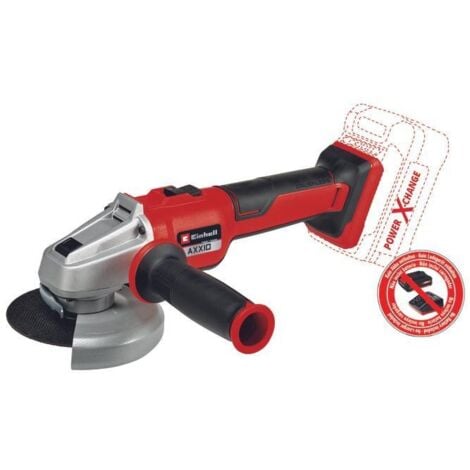 -CAHERSA- AMOLADORA BRUSHLESS AXXIO 18/115 Q Quick fix SIN BATERIA EINHELL