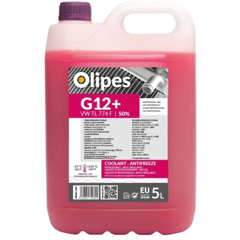 -CAHERSA- ANTICONGELANTE 50% G12 PLUS DE 5 LTS (LILA)