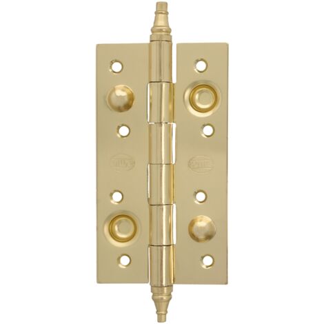 -CAHERSA- BISAGRA 561-150X80 Acero Latonado AMIG