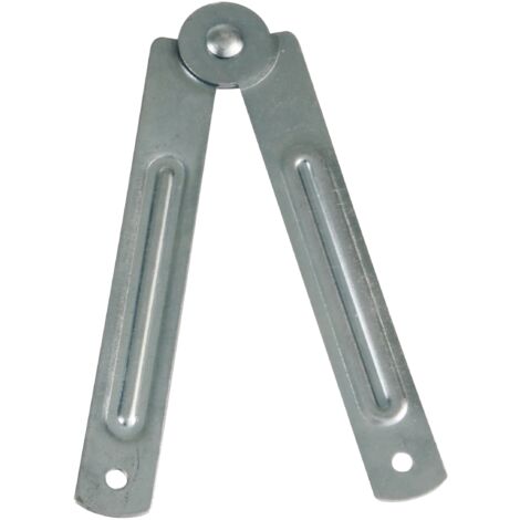 -CAHERSA- BISAGRA CABALLETE 107X15 Zincado  AMIG