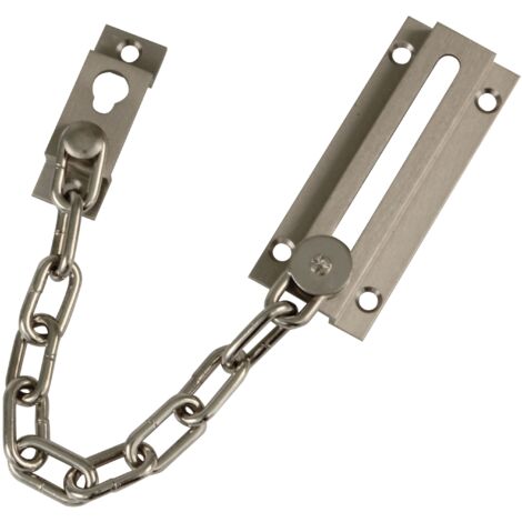 -CAHERSA- CADENA SEGURIDAD 1 Latón Cromado Mate AMIG