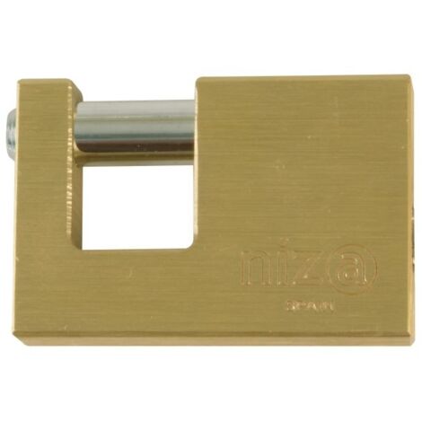 -CAHERSA- CANDADO NIZA 200-90 Latón Mate  AMIG