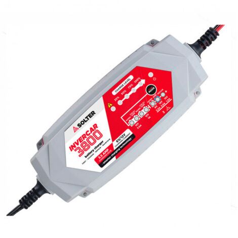 -CAHERSA- CARGADOR INTELINGENTE INVERCAR 3800 DE SOLTER