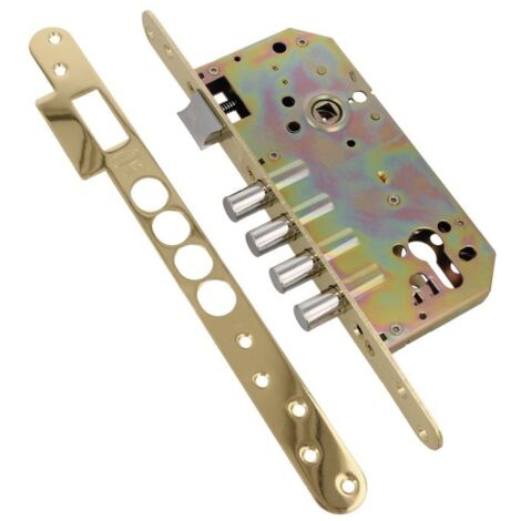 -CAHERSA- Cerradura AMIG BASE 101-50/85 A Inoxidable 18/8