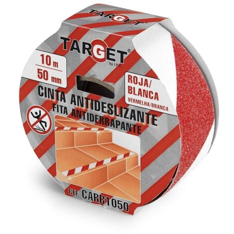 -CAHERSA- CINTA ANTIDESL. ROJA/BLANCA 10X50MM TARGET