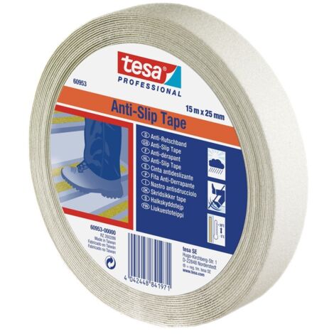 -CAHERSA- CINTA ANTIDESLIZANTE TRANSPAREMTE. 15MX25MM TESA MARCA CONFIANZA