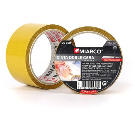 -CAHERSA- CINTA DOBLE CARA DC-600 ETI 50MM X 10M