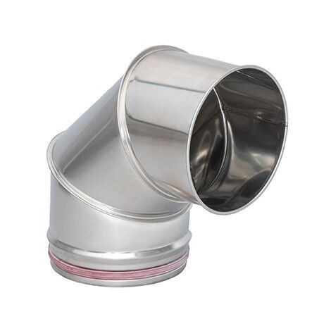 -CAHERSA- Codo PRACTIC Chimenea Modular PS304 100/88º 032009
