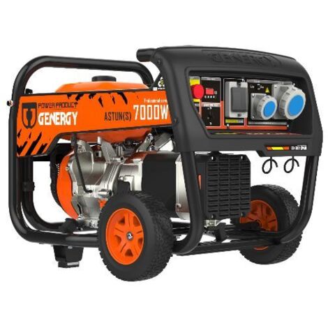 -CAHERSA- Generador Gasolina ASTUN S 7000W GENERGY Grupo de Luz