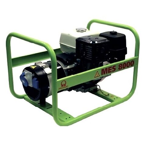 -CAHERSA- Generador Gasolina MES8000 Manual PRAMAC