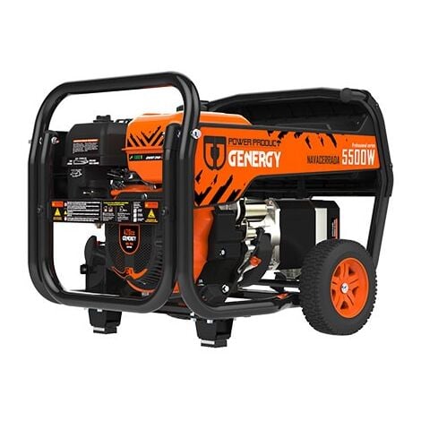 -CAHERSA- Generador Gasolina NAVACERRADA 5500W GENERGY Grupo de Luz