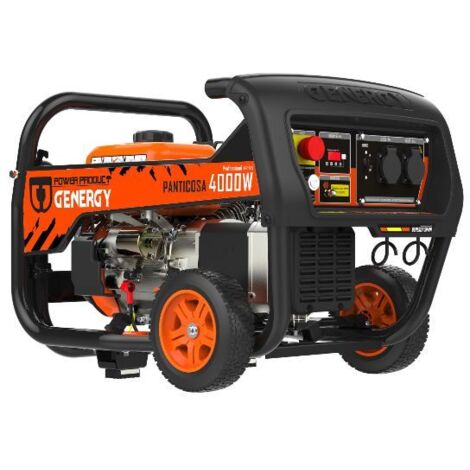 -CAHERSA- Generador Gasolina PANTICOSA 4000W GENERGY Grupo de Luz