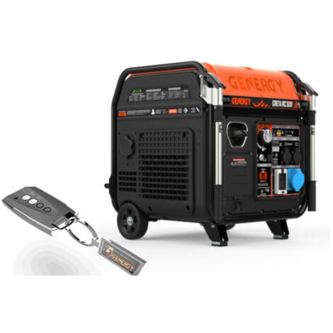 -CAHERSA- Generador Inverter CRETA SILENT 7500W RC Grupo de Luz