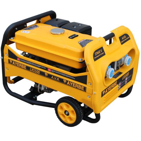 -CAHERSA- Grupo Electrógeno AYERBE LX5500 MN Gasolina