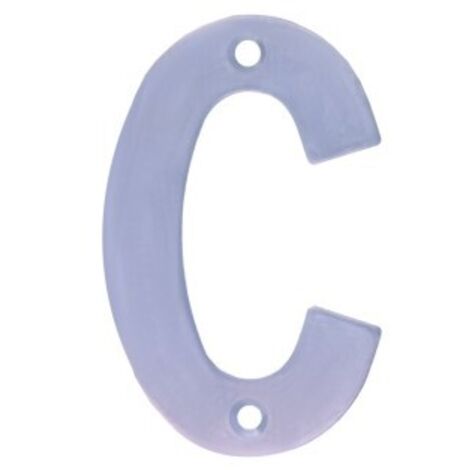 -CAHERSA- Letra C-4" Acero InoxidableIDABLE 18/8  AMIG