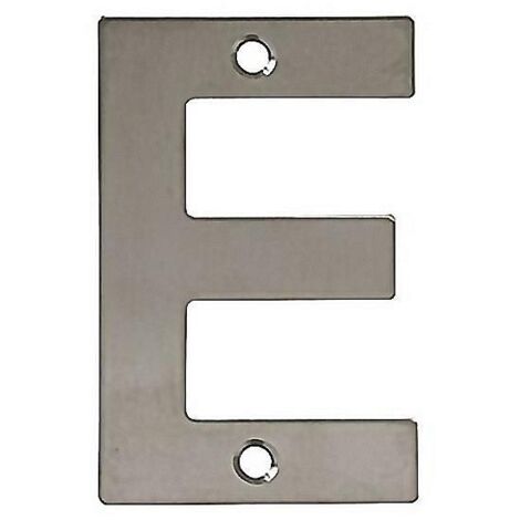 -CAHERSA- Letra E-4" Acero InoxidableIDABLE 18/8  AMIG