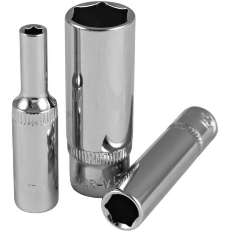 -CAHERSA- Llave de Vaso Hexagonal JBM 50 mm 13 mm CROMADO JBM