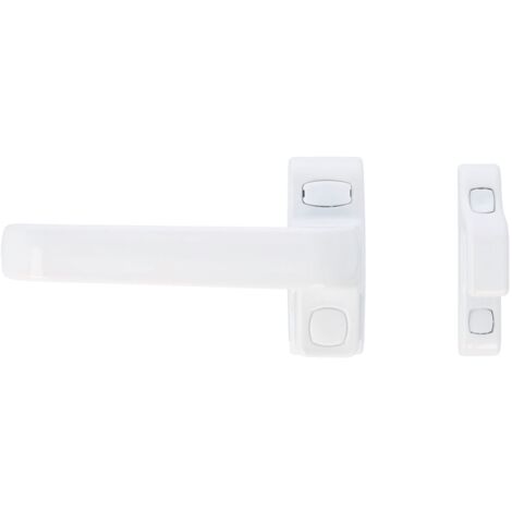 -CAHERSA- Manilla GAMMA Aluminio Blanco Izquierda  AMIG