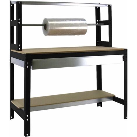 -CAHERSA- MESA DE TRABAJO SIMONWORK BT4 BOX 1500 GALVA/MADERA 1445x1510x760