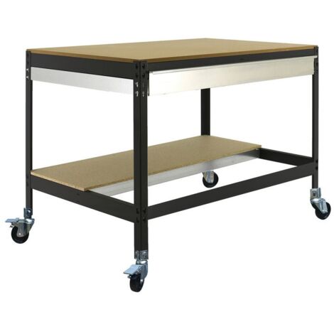 -CAHERSA- MESA DE TRABAJO SIMONWORK MOBILE BT0 BOX 1200 GALVA/MADERA