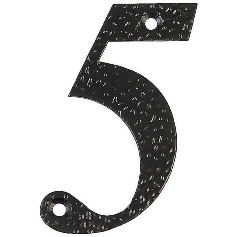 -CAHERSA- Número 5-4" Acero Negro  AMIG