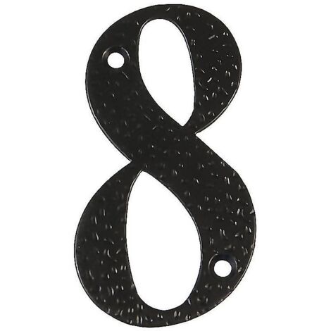 -CAHERSA- Número 8-4" Acero Negro  AMIG
