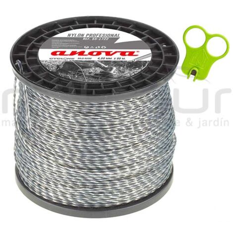 -CAHERSA- NYLON ANOVA CYCLONE BAJO RUIDO BOBINA 4,00 x 80 RESISTENTE Y