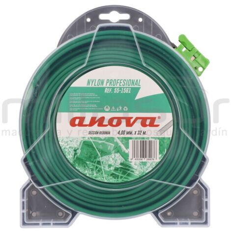 -CAHERSA- NYLON REDONDO ANOVA DISPENSER 4,00 x 32 RESISTENTE Y DURADERO