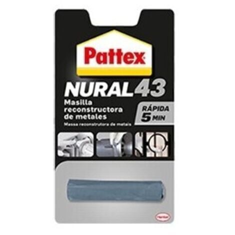 -CAHERSA- PATTEX NURAL 43-MASILLA RECONSTRUCTORA DE METALES 48GR DE HENKEL
