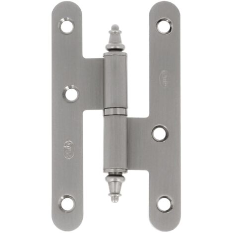 -CAHERSA- PERNIO 408C-100 Acero Cromo Mate Izquierda AMIG