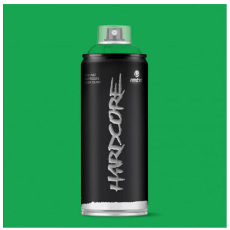 -CAHERSA- Pintura en Spray HD2 R-6018 VERDE VALLE 400 ML MONTANA HARDCORE
