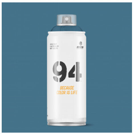 -CAHERSA- Pintura en Spray MTN Hardcore 400 ml 94 AZUL EUREKA RV-160 400ML