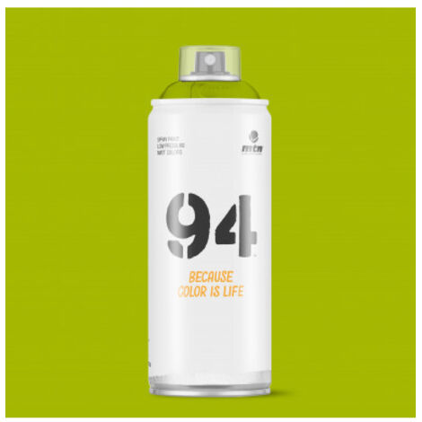 -CAHERSA- Pintura en Spray MTN Hardcore 400 ml 94 VERDE GUACAMOLE RV-34