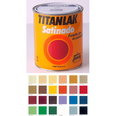 -CAHERSA- PINTURA TITANLAK SAT. BLANCO 125 ML TITAN